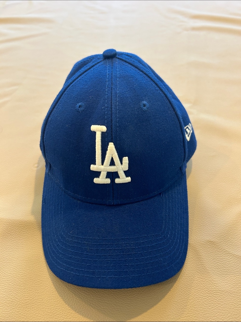 New Era Royal Blue LA Baseball Cap with White Logo